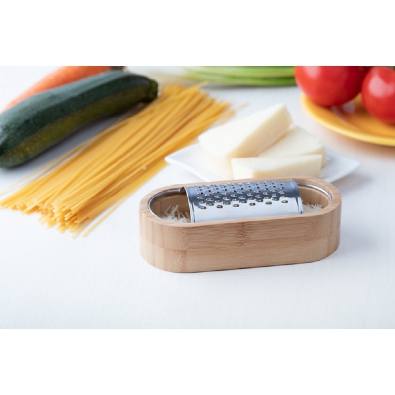 Sagaform Nature Cheese Grater with Drawer