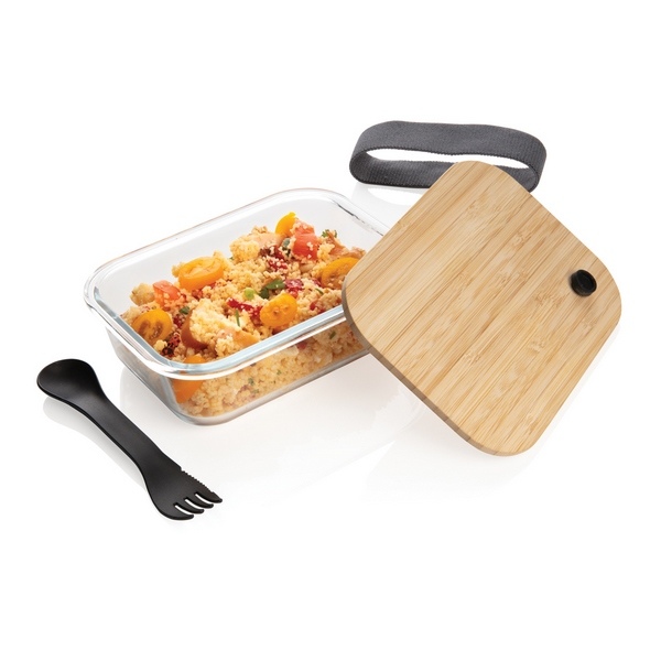 Lunch box personnalisée en verre made in France 120 cl, Lunch box