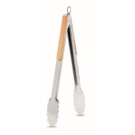 Stainless steel BBQ tongs