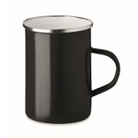 Enamelled metal mug 