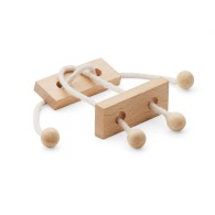 Rectangular wooden puzzle