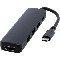 Loop RCS USB 2.0-3.0 recycled plastic multimedia adapter with HDMI port