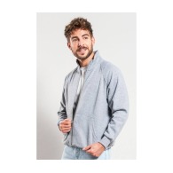 Zip-up sweatshirt made in Italy