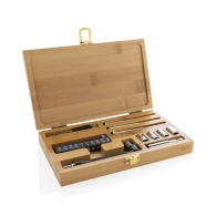 21-piece bamboo tool set Carvine