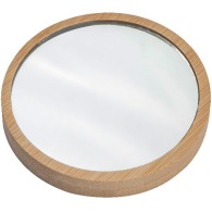 Bamboo make-up mirror