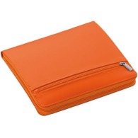 Nylon conference folder with zip