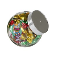 Glass candy jar 400ml