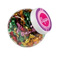 Plastic candy jar 1L