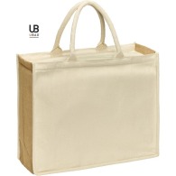Cotton and jute cooler bag riviera