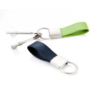 Leather buckle key ring
