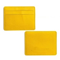 Slim card holder (2) in leather