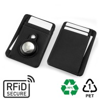 AirTag anti-RFiD card holder in rPET - STOCK