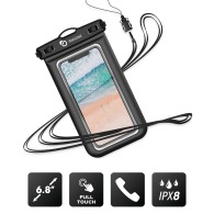 Premium waterproof pouch with neckband