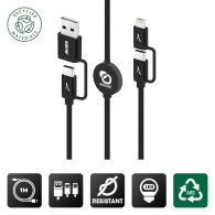 4-IN-1 CABLE WITH ULTRA-FAST CHARGE DATA TRANSFER