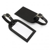 PU, rPET or leather luggage tag