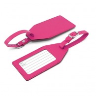 PU, rPET or leather luggage tag