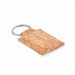 Product thumbnail Rectangular cork key ring 0