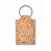 Product thumbnail Rectangular cork key ring 2