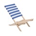 Product thumbnail Foldable wooden beach chair 1