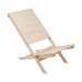 Product thumbnail Chaise de plage pliable en bois 2