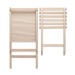 Product thumbnail Foldable wooden beach chair 4