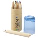 Product thumbnail Set of 12 Hef coloured pencils with sharpener 1