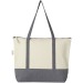 Product thumbnail 10 L recycled cotton zip shopping bag 320 g/m² Rest 3