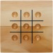 Product thumbnail Wooden Strobus tic-tac-toe game 0