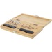 Product thumbnail 19-piece Rivet tool set in bamboo/recycled plastic 0