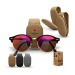 Product thumbnail Sunglasses holder for car sun visors 0