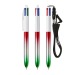 Product thumbnail BIC® 4 Colours® Flags Collection lanyard 4