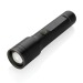 Product thumbnail Robust USB rechargeable torch in RCS recycled aluminium 3