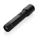 Product thumbnail Robust USB rechargeable torch in RCS recycled aluminium 4