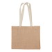 Product thumbnail Jute bag with flat cotton handles 1