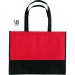 Product thumbnail Shopping bag two-coloured 38x29cm non-woven 5