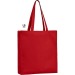 Product thumbnail Zipped cotton tote bag with bel air gusset 1