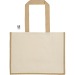 Product thumbnail Sunset cotton and jute shopping bag 0
