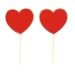 Product thumbnail RED AND GOLD HEART COCKTAIL PICKS X 10 0
