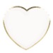Product thumbnail RED AND GOLD HEART PLATES 19CM X 8 3