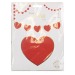 Product thumbnail 3M RED AND GOLD HEART GARLAND 2