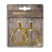 Product thumbnail GOLD PIRATE EARRINGS 4CM X2 2