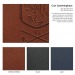 Product thumbnail Sandringham leather envelope-style document holder or tablet 3