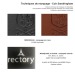 Product thumbnail Set of 4 leather coasters 1