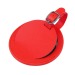 Product thumbnail Round luggage tag with PU flap 2