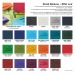 Product thumbnail Square coloured imitation leather golf bag tag 4