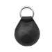 Product thumbnail Round key ring in PU, rPET or leather 1
