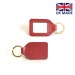 Product thumbnail Rectangular key ring in PU, rPET or leather 0