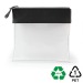 Product thumbnail Transparent zipped case 185 x 180 x 20 mm in rPET 1