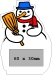 Product thumbnail Ice scraper Snowman 3