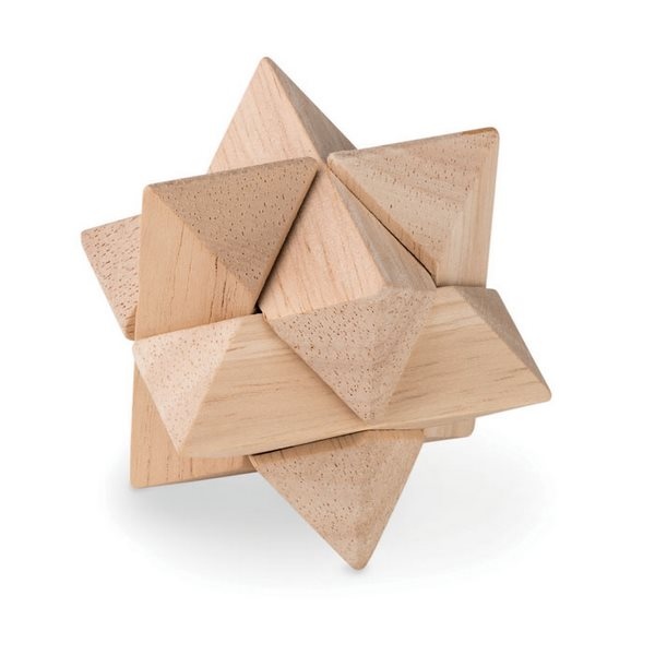 Wooden game Pyramido Kit / 3D Taquin